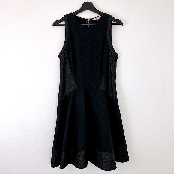 Ted Baker Black Midi Dress - Picture 1 of 11